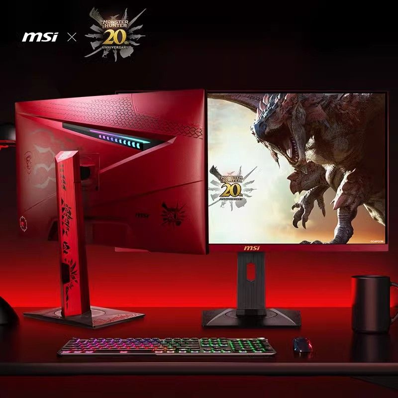 MSI 27" Монитор MSI MAG274QRFQDE2 Monster Hunter Co-Branded Gaming Monitor 27» 2K180HZ,Европейская вилка, #1