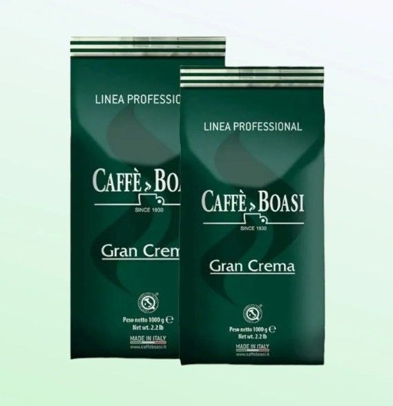 Кофе в зернах Caffe Boasi "Gran Crema Professional", 2 шт по 1 кг( 2000 гр) #1