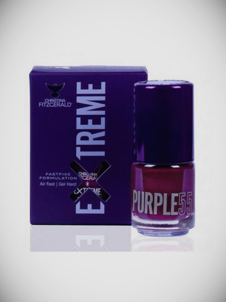 Christina Fitzgerald Extreme Purple 55 Лак для ногтей - PURPLE 55 15 мл #1