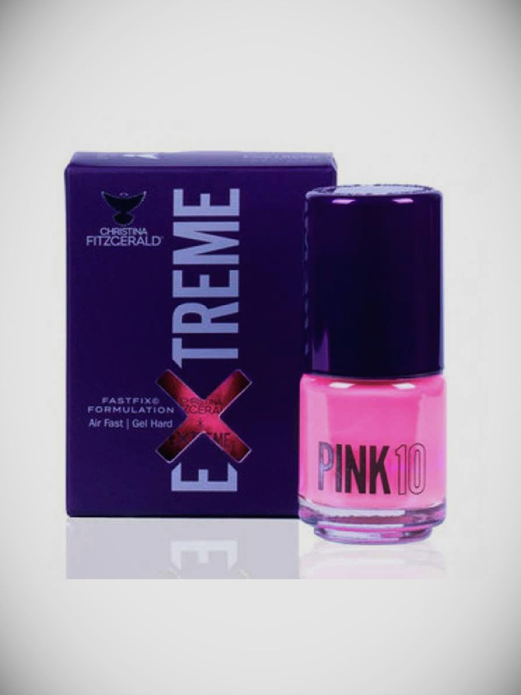 Christina Fitzgerald Extreme Pink 10 Лак для ногтей - PINK 10 15 мл #1