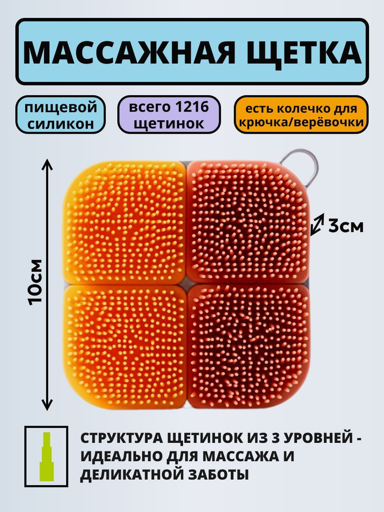 Щетка для тела массажная #1