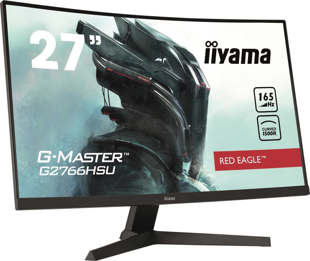 iiyama 27" Монитор G2770HSU-B6, темно-серый, черный #1