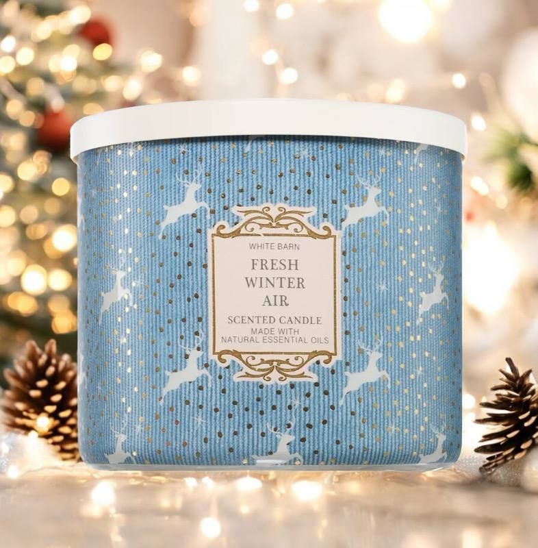 Свеча Bath & Body Works Fresh Winter Air Scented Candle #1