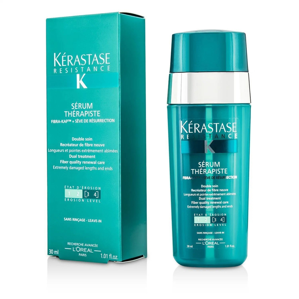 Kerastase Resistance Serum Therapiste - Двойная сыворотка для всех типов сильно поврежденных волос, запечатывающая #1