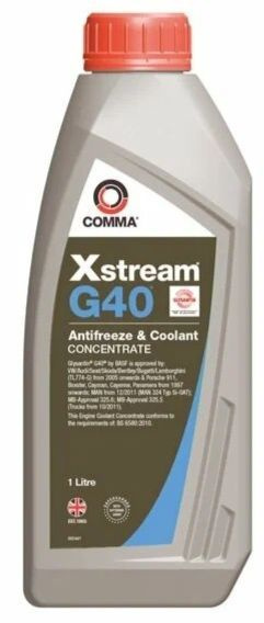 Жидкость охлаждающая 1л. "Xstream G40", фиолетовая, концентрат COMMA-XSG401L  #1