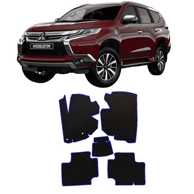 Коврики автомобильные из EVA в салон для Mitsubishi Pajero Sport 3 Мицубиси Паджеро Спорт Митсубиси Митсубиши #1