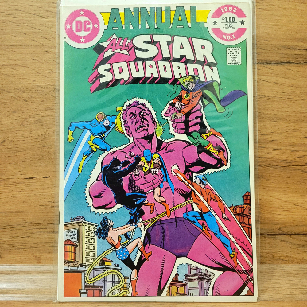 Раритетный Комикс All Star Squadron Annual. 1982 Год. | Lee #1