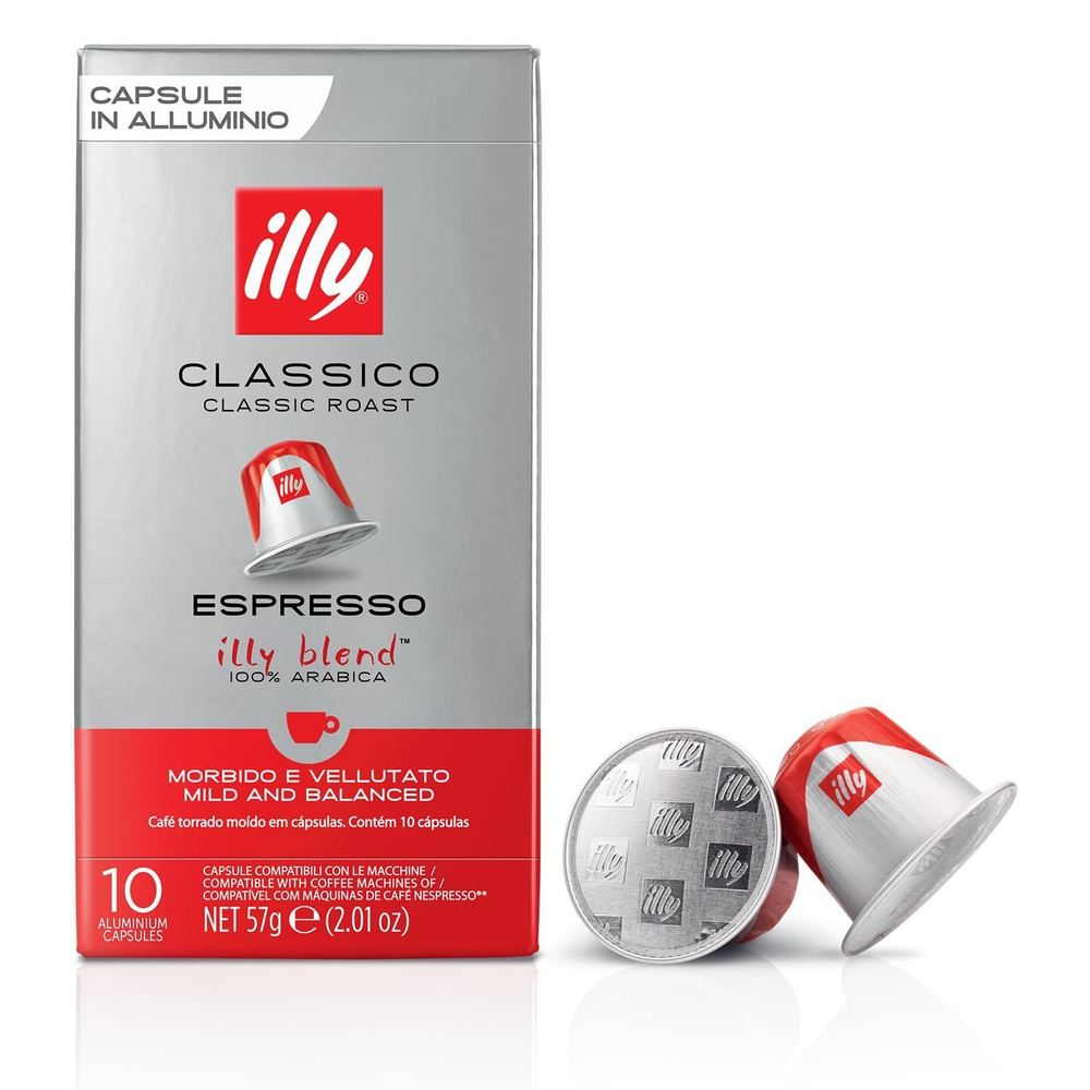 Кофе в капсулах ILLY CLASSICO ESPRESSO, 10 шт., для кофемашины Nespresso Original  #1