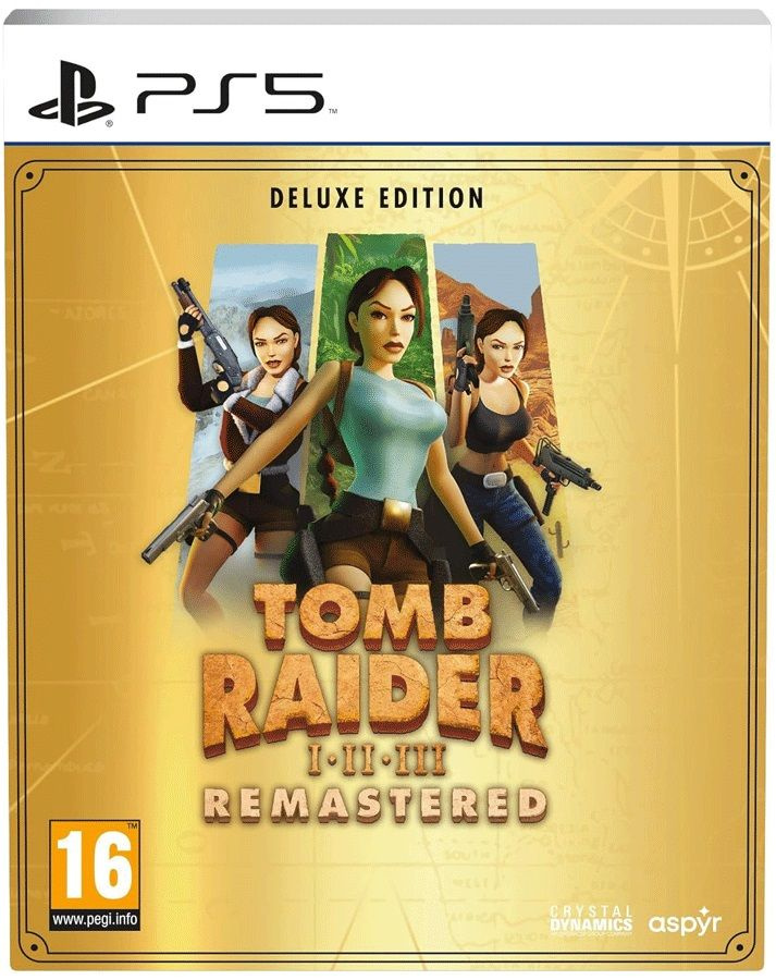 Tomb Raider I-III Remastered - Deluxe Edition (русская версия) (PS5) #1