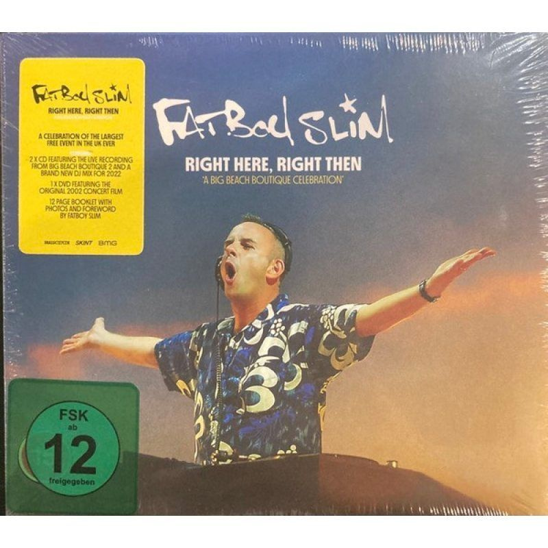 FATBOY SLIM - Right Here, Right Then (A Big Beach Boutique Celebration) (2CD+DVD, Collection) Компакт #1