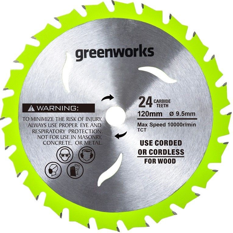 Greenworks Диск пильный 120 x 9.5 #1