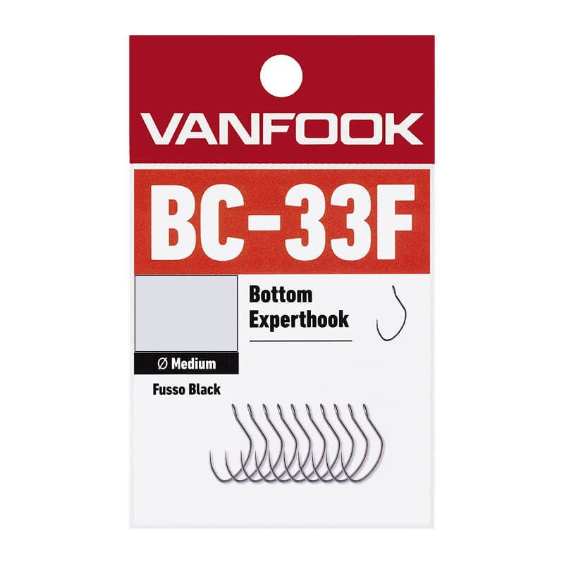 Крючки Vanfook BC-33F Fusso Black #7 (50 шт.) #1