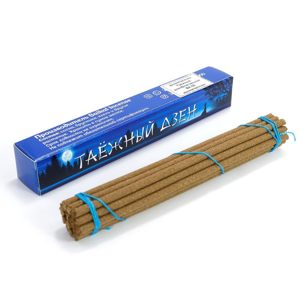 Благовония Baikal Incense Таежный дзен 14 см 19 палочек #1