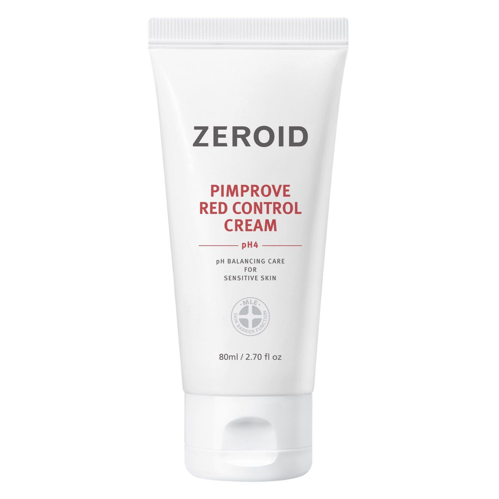 Рh балансирующий крем для сухой и чувствительной кожи / Zeroid Pimprove Red Control Cream PH4 80ml  #1