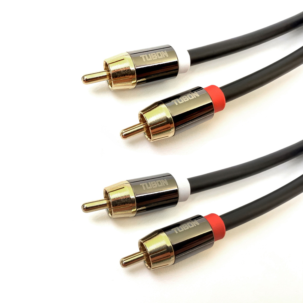 Кабель TUBON Аудиокабель 2RCA/2RCA R004 0.5м #1