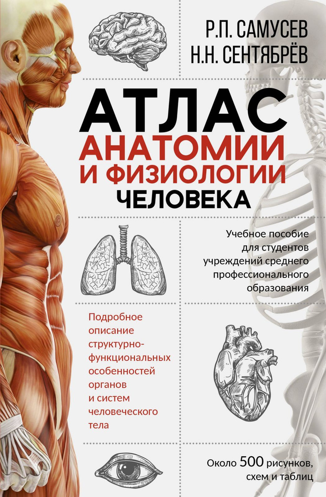 Учебное пособие АСТ Атлас анатомии и физиологии человека. Для студентов учреждений среднего профессионального #1