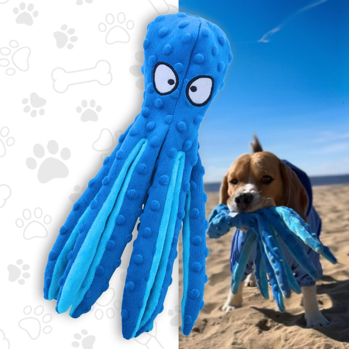 Игрушка для собак осьминог