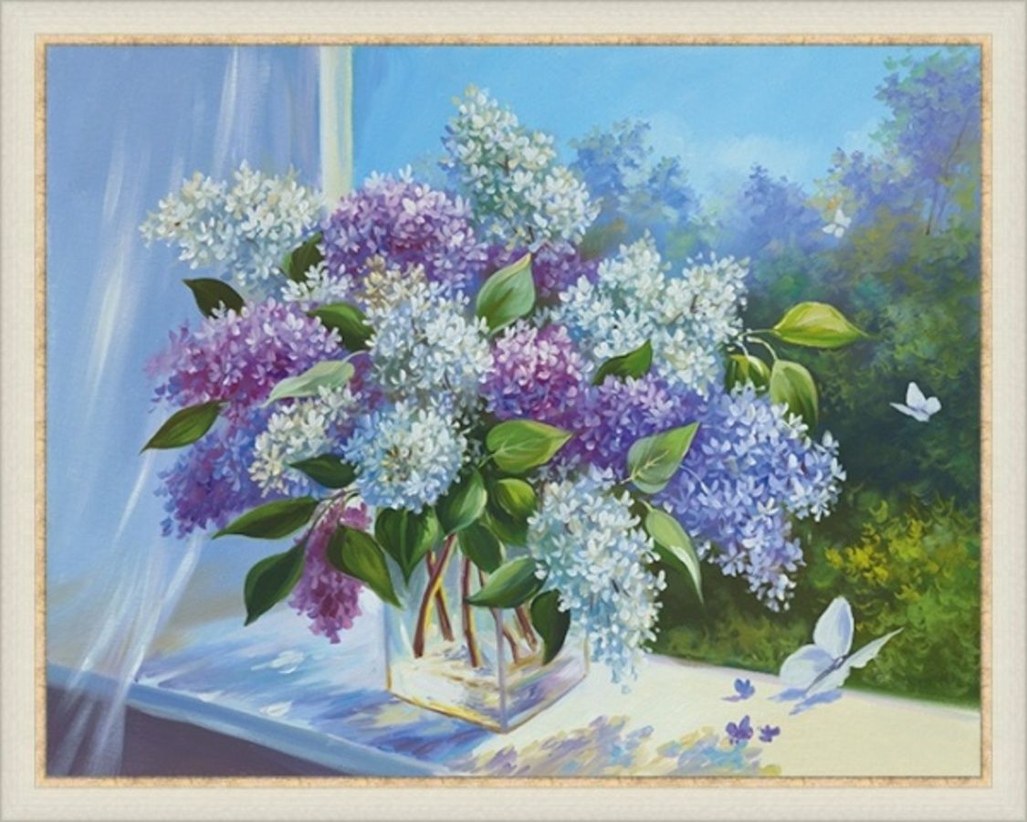 картинавраме60х80смСирень