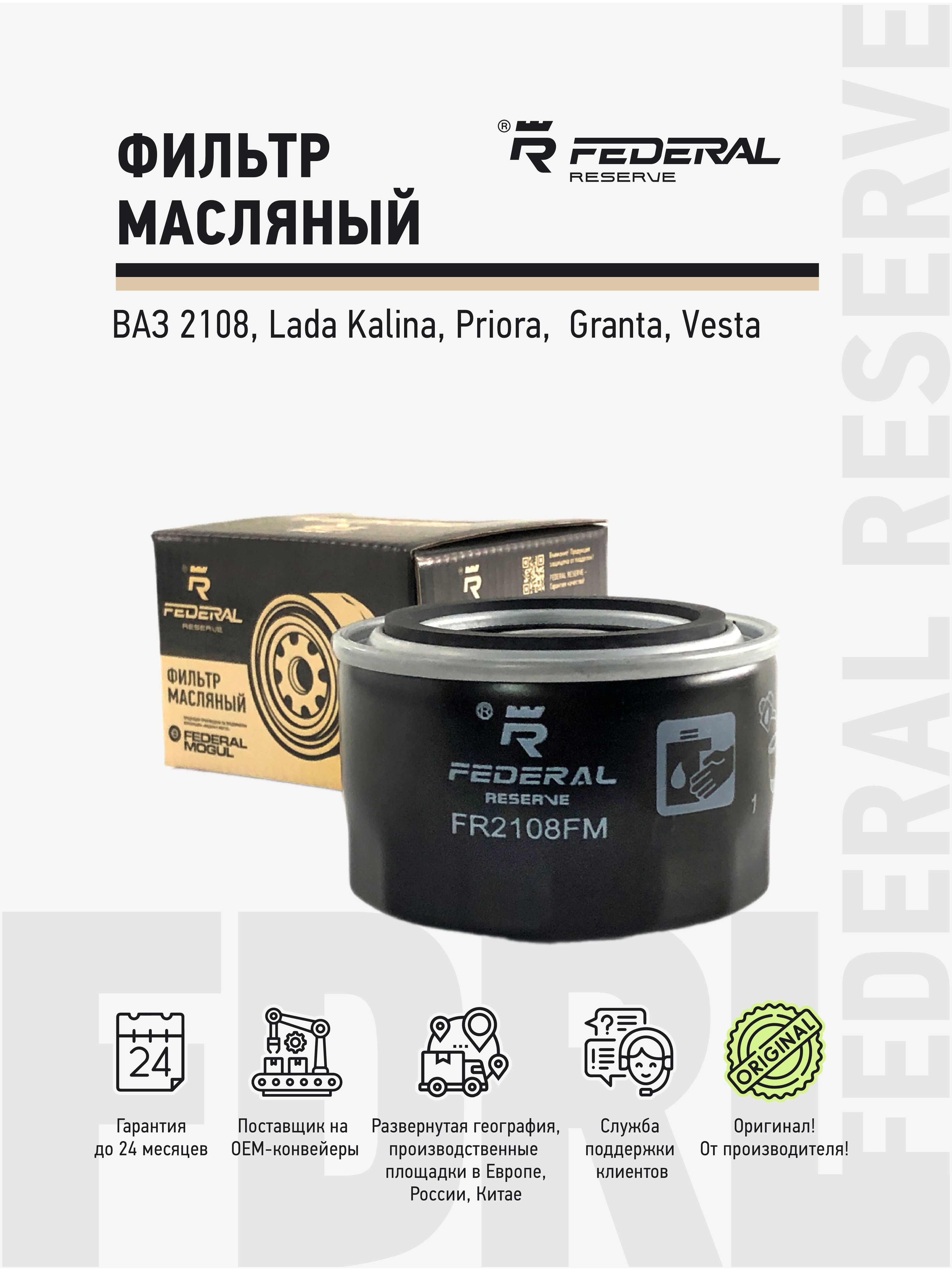 ФильтрмасляныйВАЗ,ЛадаГранта,Приора,Калина,Веста,2108-2115