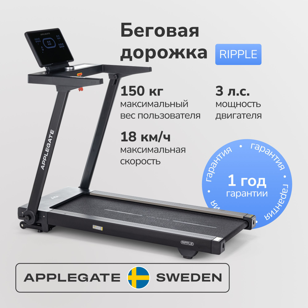 Беговая дорожка Applegate RIPPLE - купить по доступным ценам в  интернет-магазине OZON (1393285917)