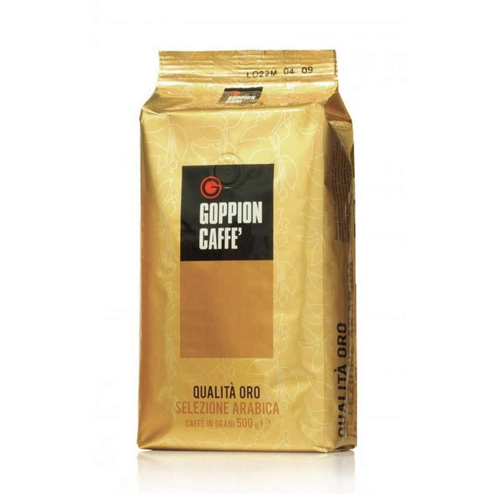 Кофе в зернах GOPPIN CAFFE QUALITO ORO, 500г, Италия #1