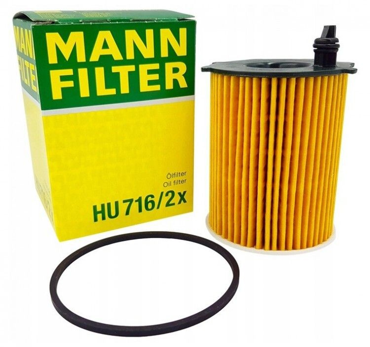 MANN FILTER Фильтр масляный арт. HU716/2x #1