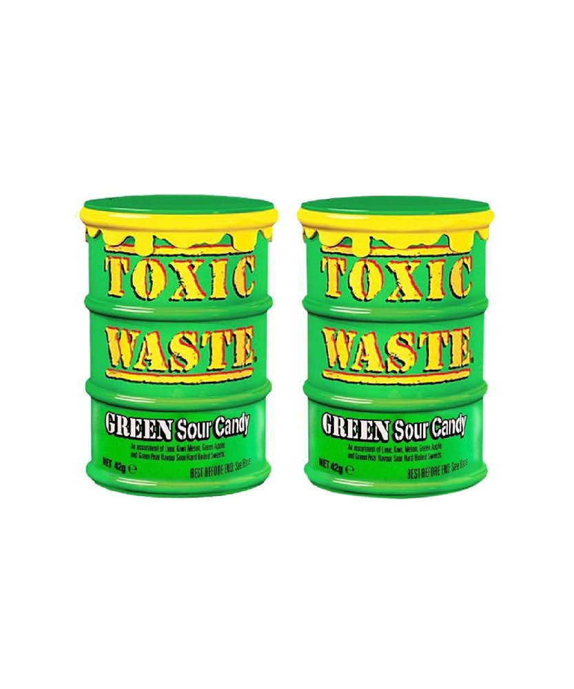 Леденцы Toxic Waste Green 42 г х 2 шт #1