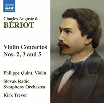 Beriot - Violin Concertos 2,3,5- < Naxos CD Deu (Компакт-диск 1шт) charles-auguste de #1