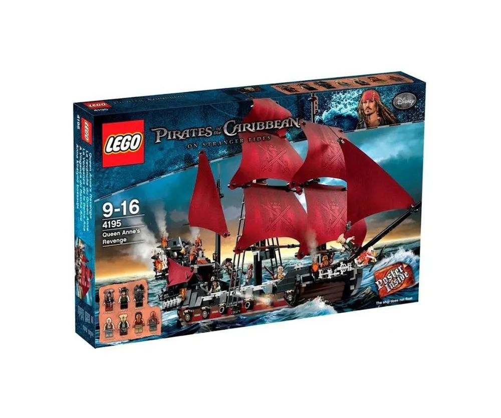 Конструктор LEGO Pirates of the Caribbean 4195 Queen Anne's Revenge #1