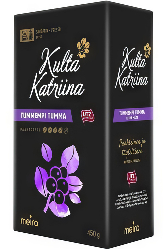 Кофе молотый KULTA KATRIINA 4 степень 450 гр. из Финляндии #1
