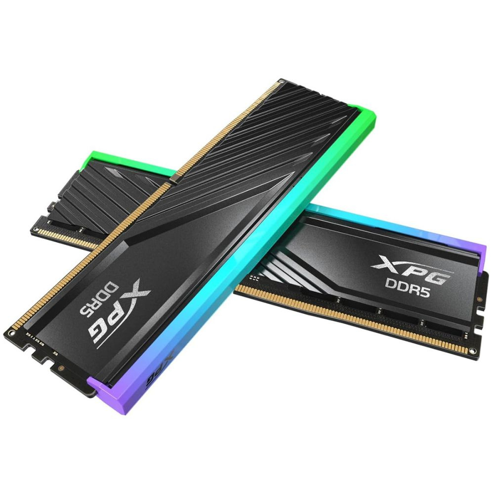 ADATA Оперативная память 32GB DDR5 6400 DIMM XPG Lancer 2x16 ГБ (AX5U6400C3216G-DTLABRBK)  #1