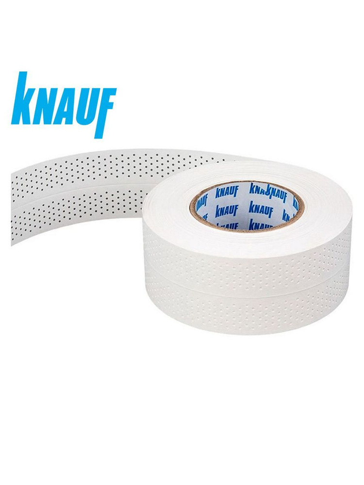 KNAUF Перфорированная лента 52 мм, 50 м, 1 шт #1