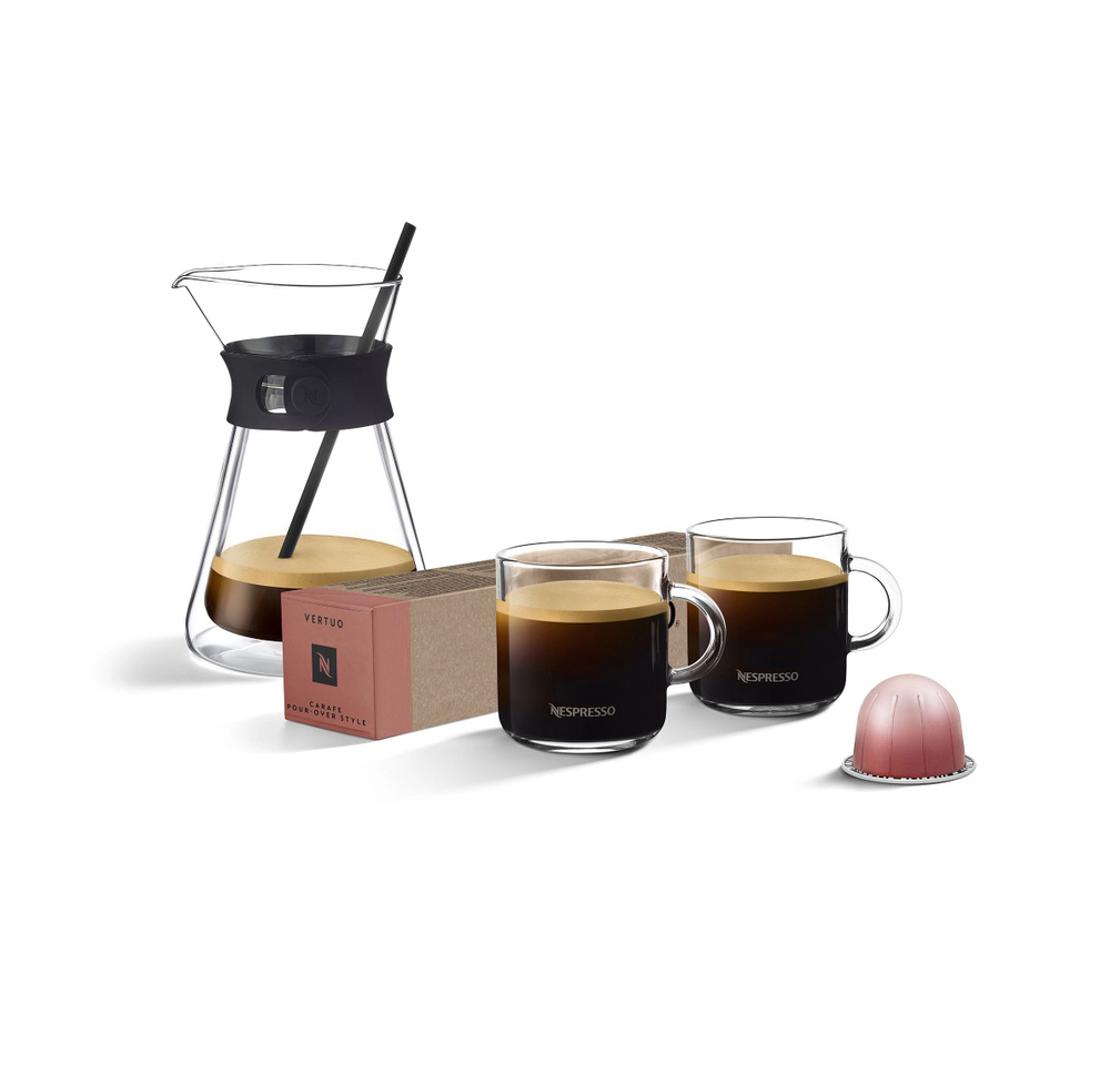 Кофе в капсулах Nespresso Vertuo Carafe Pour-Over Style Intense 1 уп. по 10 кап. #1