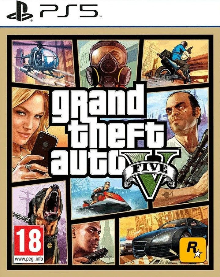 Grand Theft Auto 5 (Five V) (GTA 5) (русские субтитры) (PS5) Новый #1