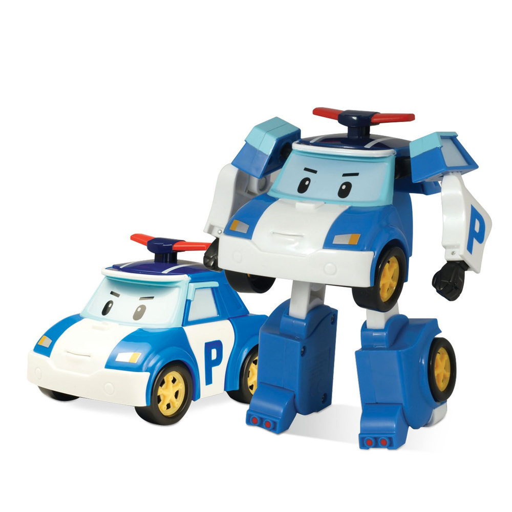 Игрушка робот трансформер Робокар Поли, Поли трансформер 10 см, Robocar Poli, MRT-0650  #1