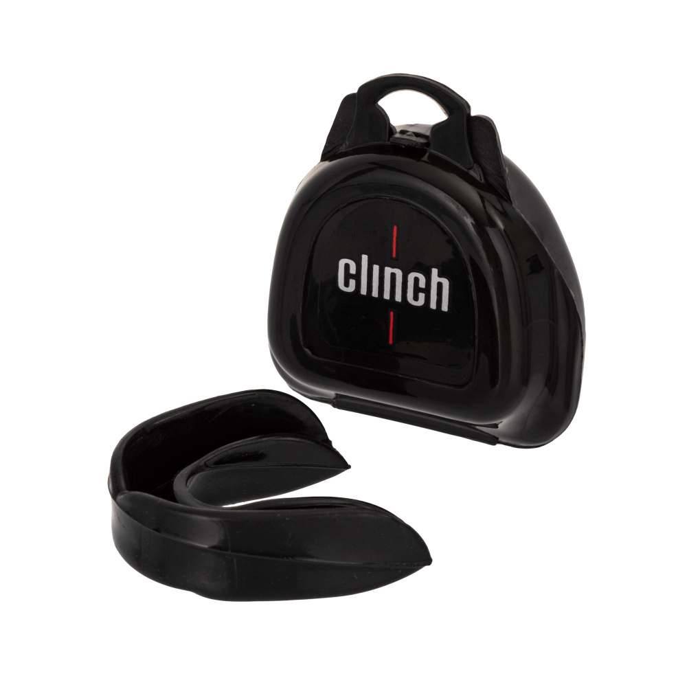 Капа одночелюстная Clinch Olimp Single Layer Mouthguard черная (взрослая)  #1