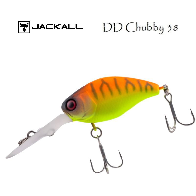 Воблер Jackall DD Chubby 38 Tropical Mat Tiger #1