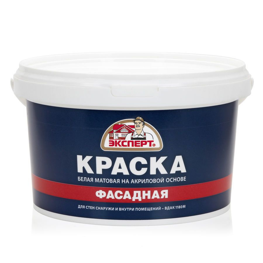 ЭКСПЕРТ Краска фасадная -30С (7кг) #1