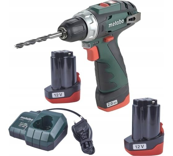 Аккумуляторная дрель-шуруповерт оригинал METABO POWERMAXX BS BASIC 12 V  #1