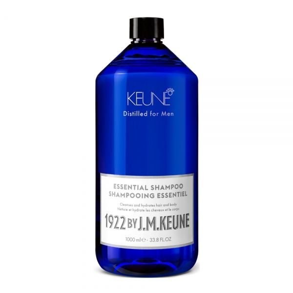 Keune 1922 Care Essential Shampoo - Универсальный шампунь для волос и тела, 1000 мл  #1