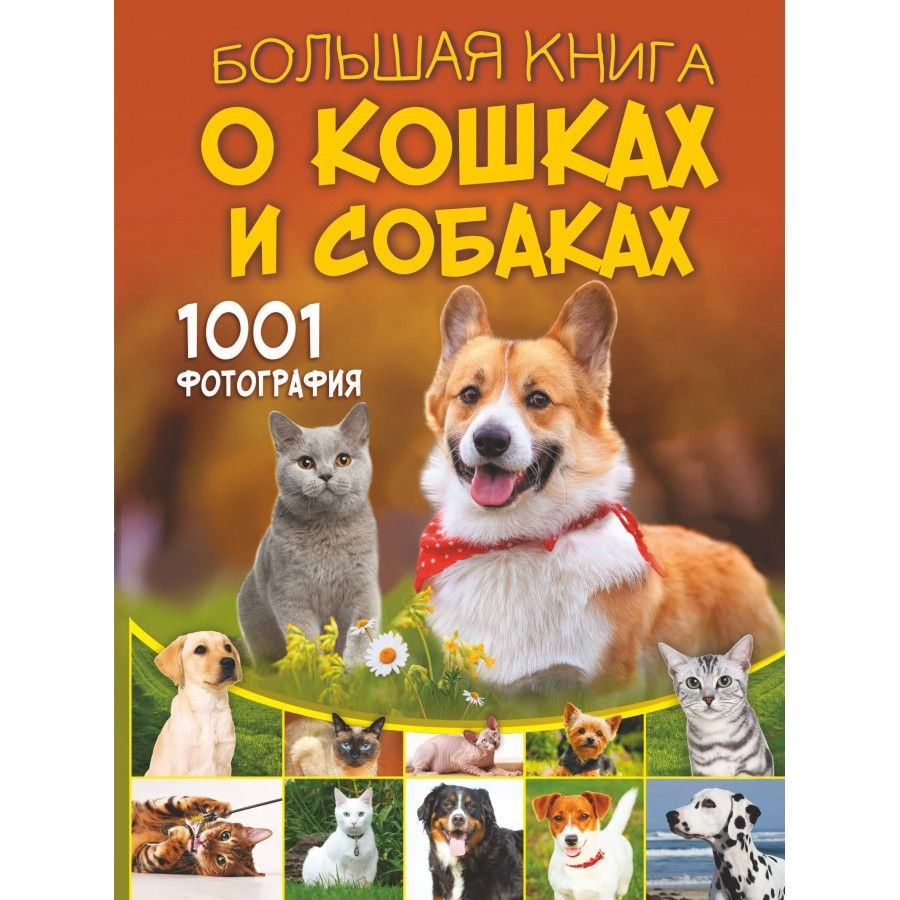 Большая книга о кошках и собаках. 1001 фотография. Барановская И.Г. | Барановская Ирина Геннадьевна  #1