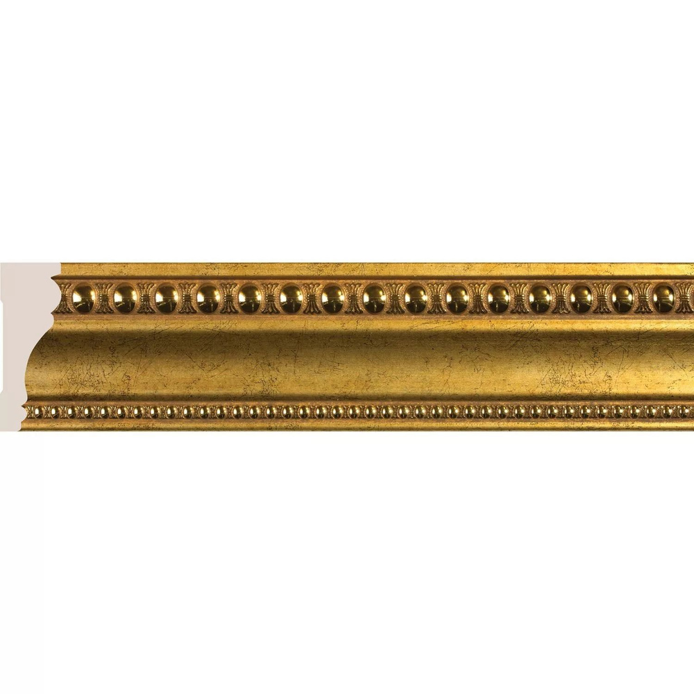Плинтус Cosca decor 2200x18x60мм античное золото (2 шт.) #1
