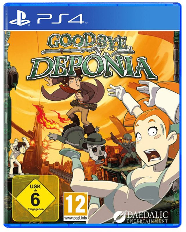 Игра Goodbye Deponia (PS4) (PlayStation 4, Русские субтитры) #1