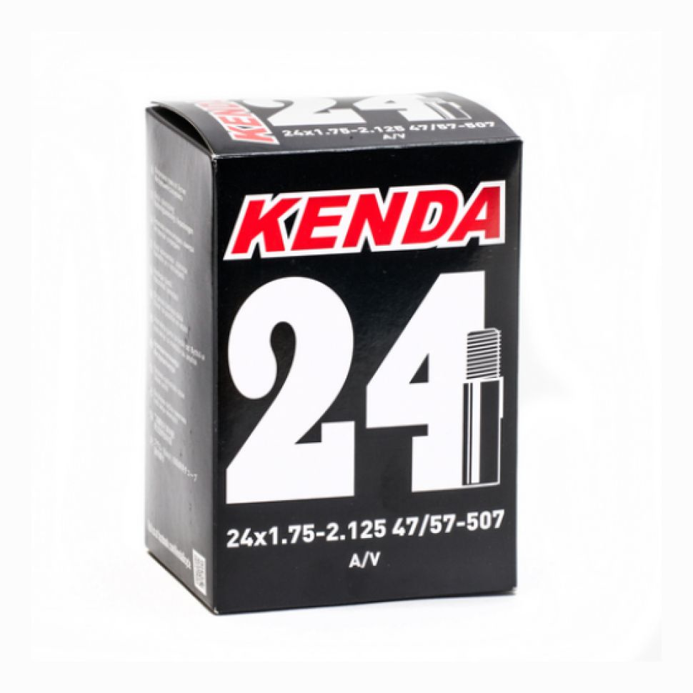 Велокамера Kenda 24x1.75-2.125" E-Ready A/V автониппель #1