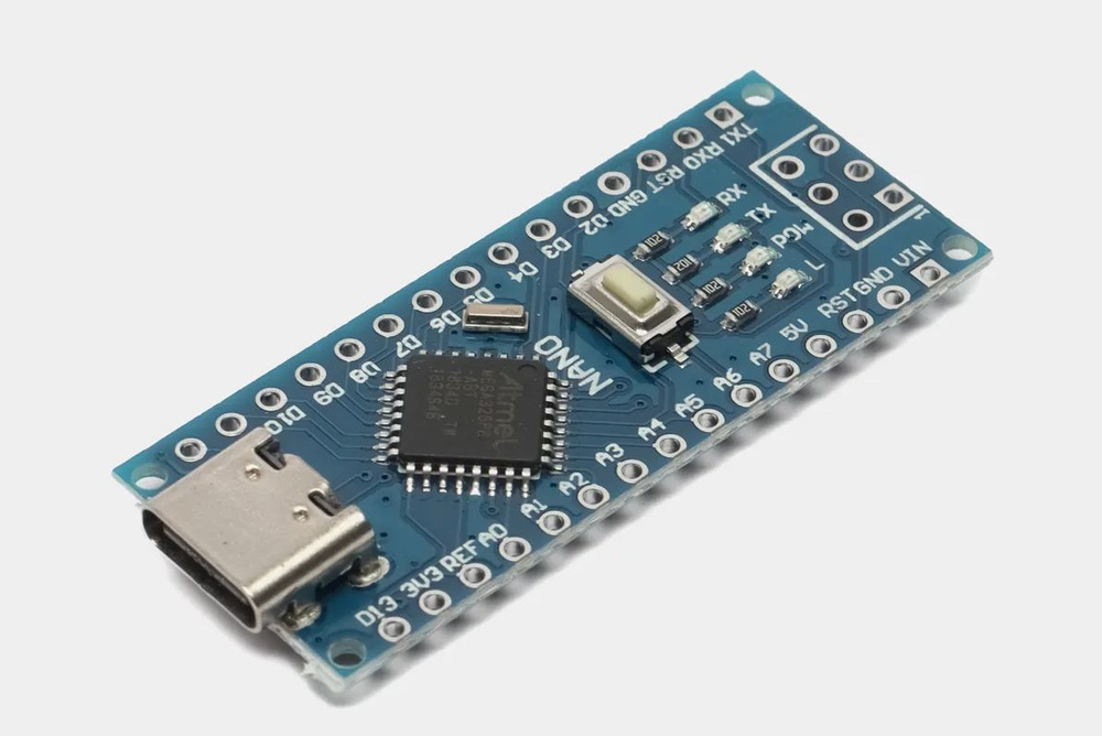Плата Nano V3.0 CH340G Arduino-совместимый контроллер Type-C (не распаянный)  #1