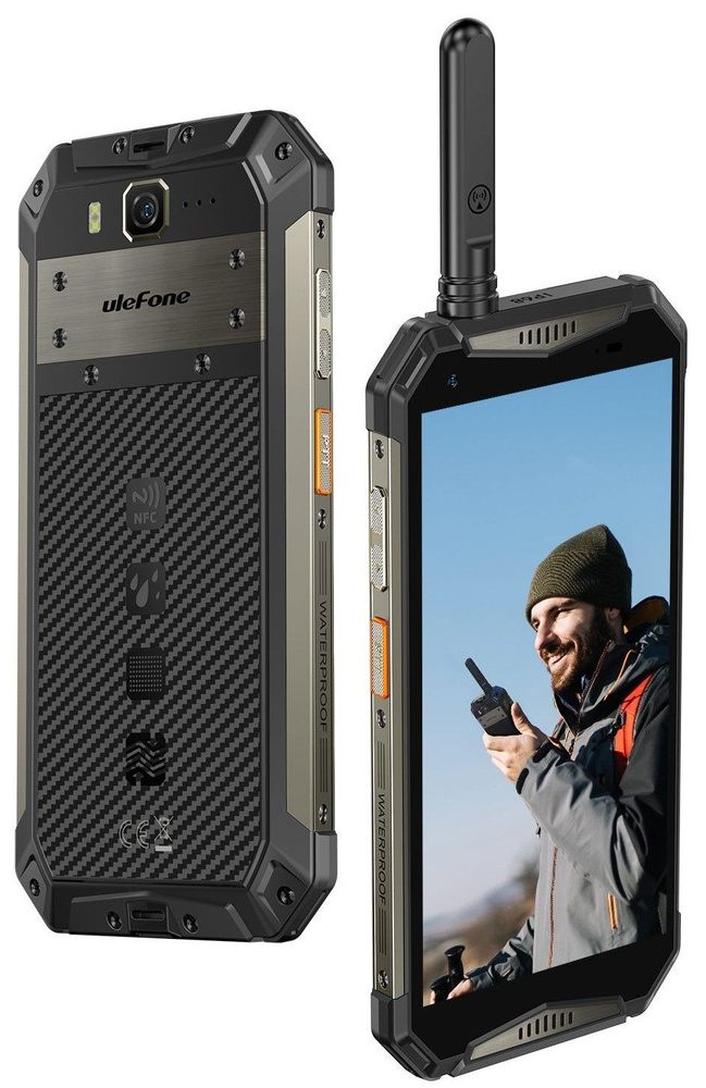 ULEFONE Смартфон Armor 20WT 12/256 ГБ, черный #1