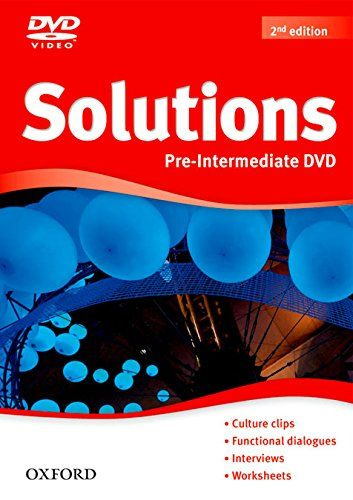 Видеодиск SOLUTIONS PRE-INTERMEDIATE 2nd EDITION DVD #1