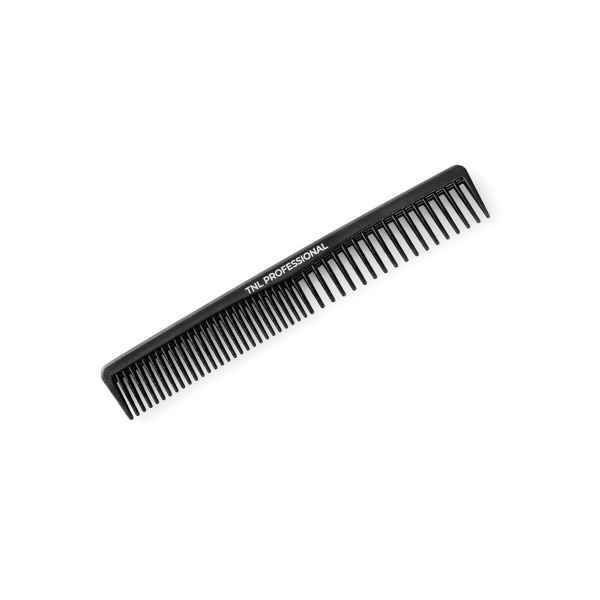 TNL PROFESSIONAL Расческа для волос карбоновая комбинированная с редкими зубьями-1239  #1