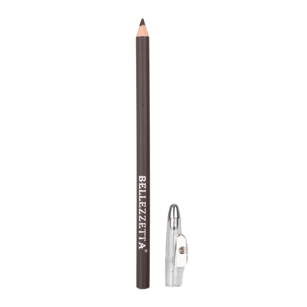 BELLEZZETTA VELVET SMOOTHING карандаш для глаз коричневый, водостойкий, мягкий, восковой, контурный для #1