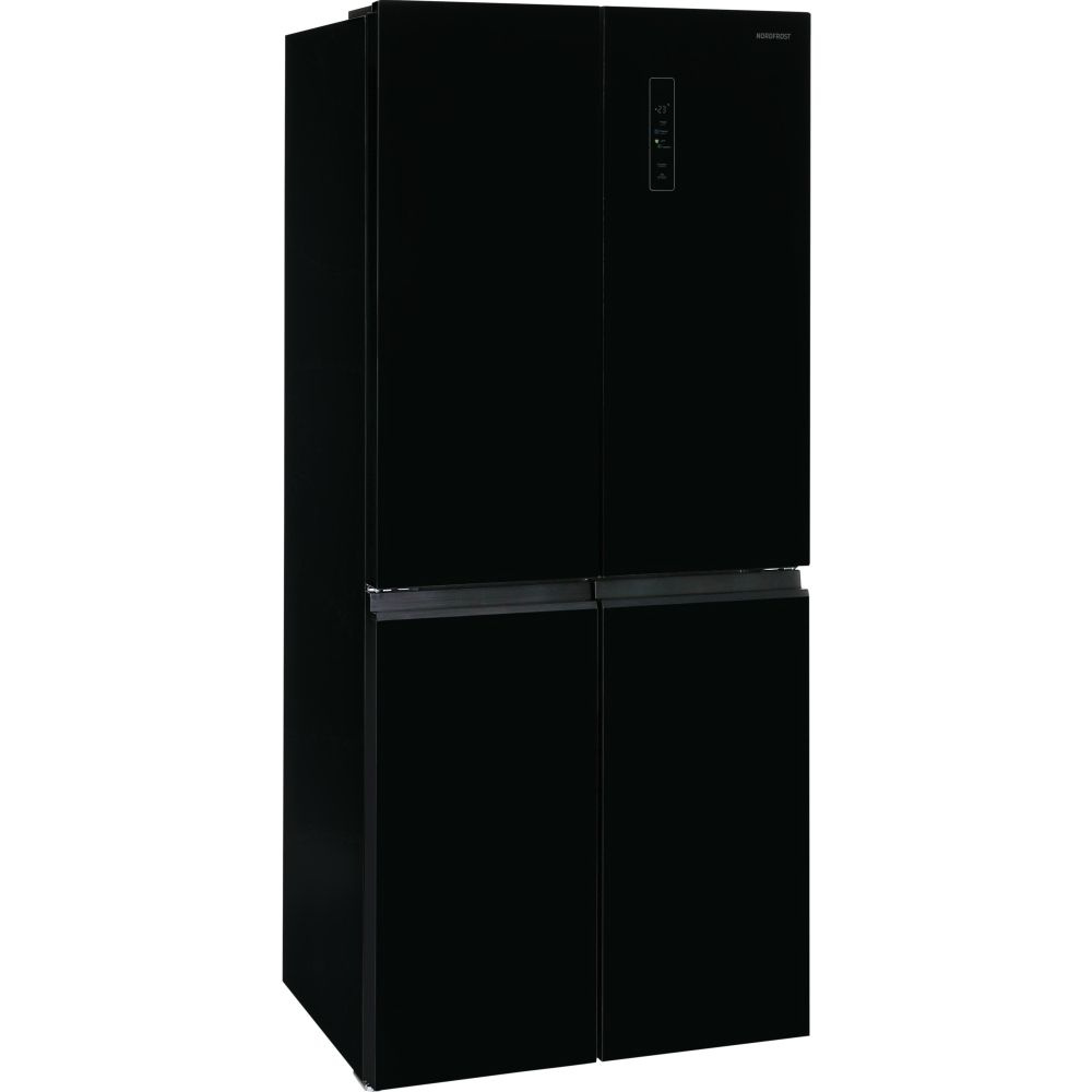 Холодильник NORDFROST RFQ 450 NFGB, четырехдверный, инвертор, общий объем 451 л, индивидуальная зона #1